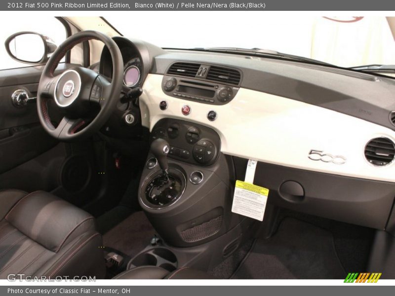 Dashboard of 2012 500 Pink Ribbon Limited Edition