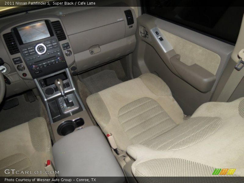 Super Black / Cafe Latte 2011 Nissan Pathfinder S