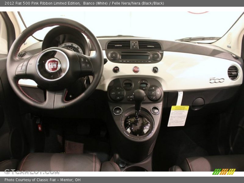 Dashboard of 2012 500 Pink Ribbon Limited Edition