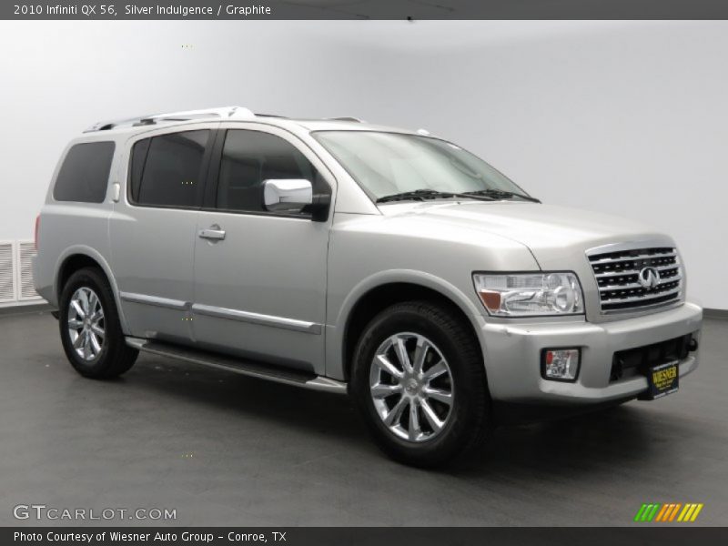 Silver Indulgence / Graphite 2010 Infiniti QX 56