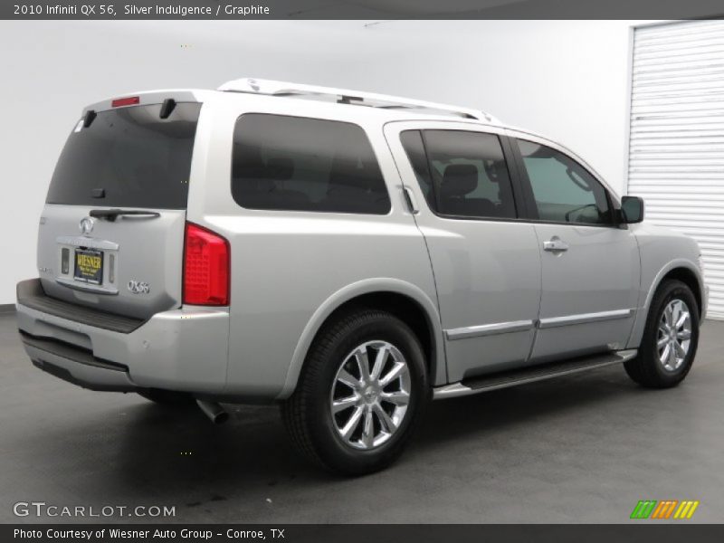 Silver Indulgence / Graphite 2010 Infiniti QX 56