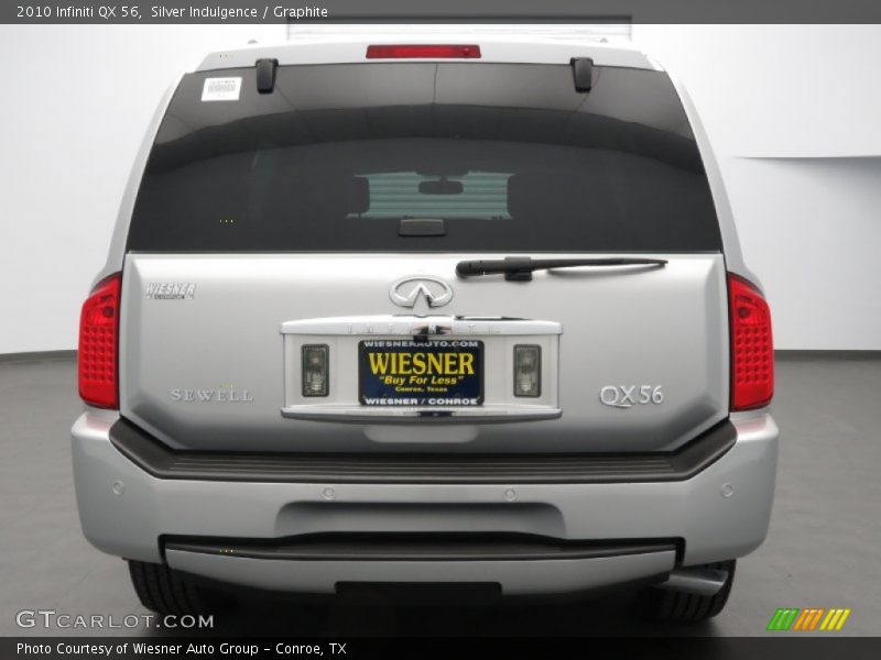 Silver Indulgence / Graphite 2010 Infiniti QX 56
