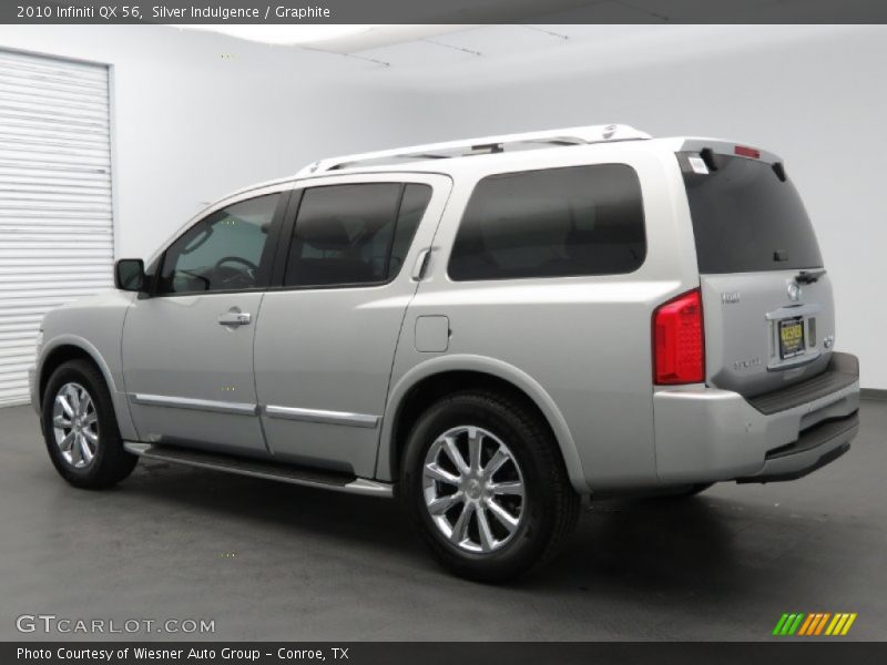 Silver Indulgence / Graphite 2010 Infiniti QX 56