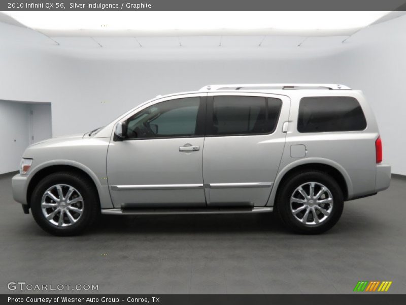 Silver Indulgence / Graphite 2010 Infiniti QX 56