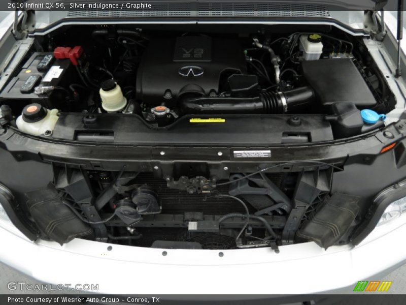 Silver Indulgence / Graphite 2010 Infiniti QX 56