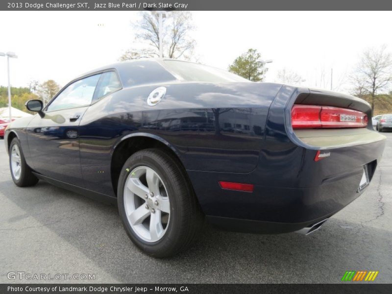 Jazz Blue Pearl / Dark Slate Gray 2013 Dodge Challenger SXT