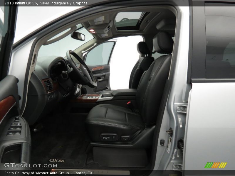 Silver Indulgence / Graphite 2010 Infiniti QX 56