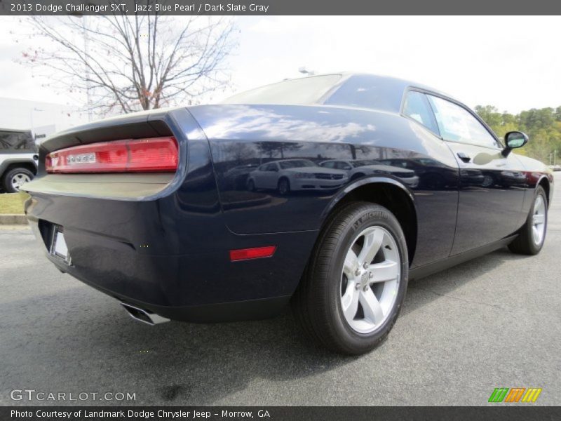 Jazz Blue Pearl / Dark Slate Gray 2013 Dodge Challenger SXT