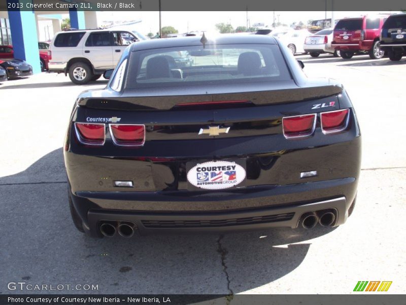 Black / Black 2013 Chevrolet Camaro ZL1