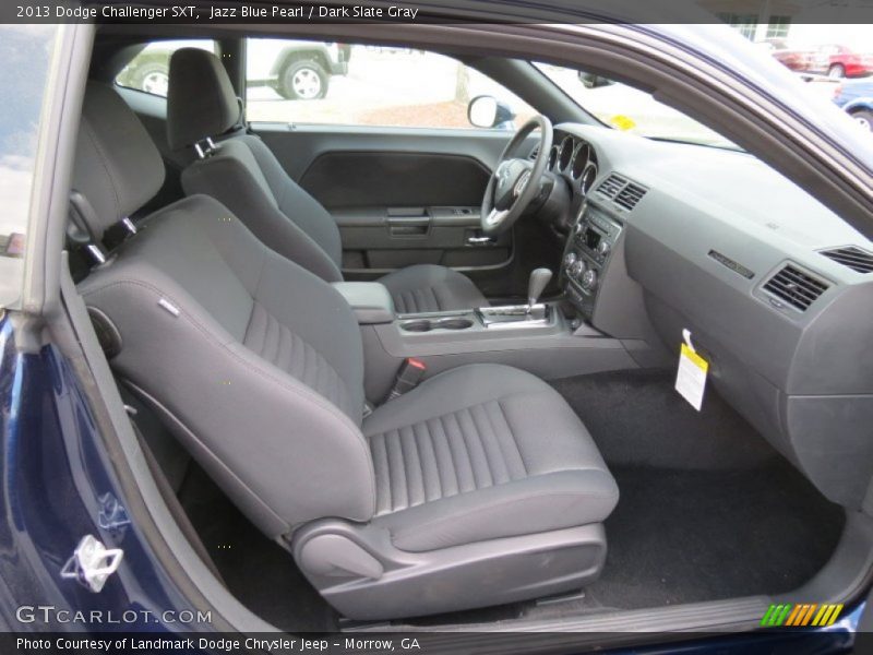 Jazz Blue Pearl / Dark Slate Gray 2013 Dodge Challenger SXT