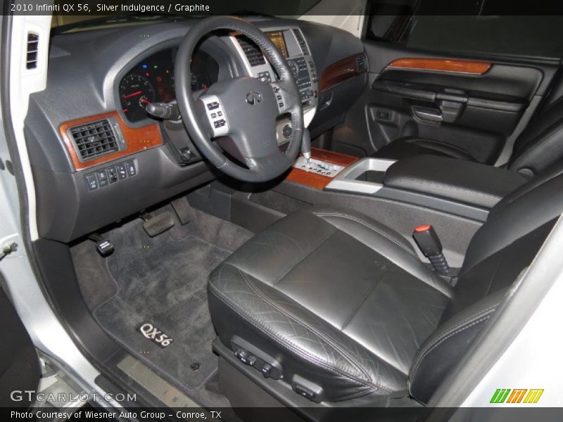 Silver Indulgence / Graphite 2010 Infiniti QX 56