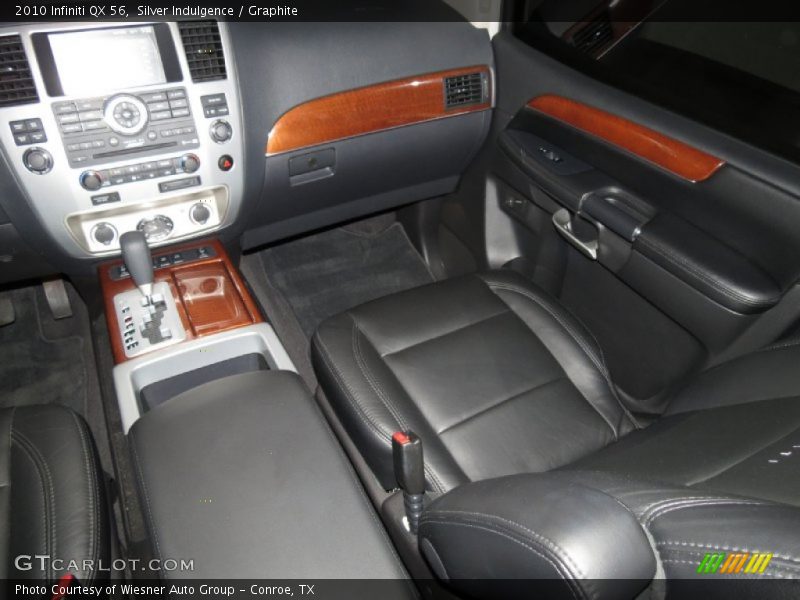 Silver Indulgence / Graphite 2010 Infiniti QX 56