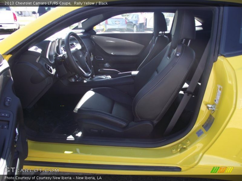 Rally Yellow / Black 2013 Chevrolet Camaro LT/RS Coupe