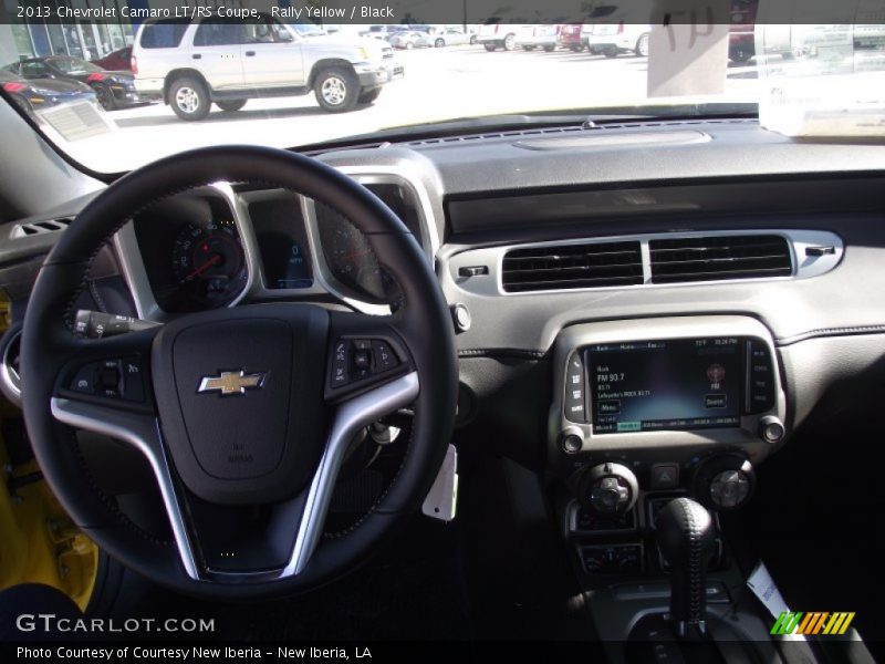 Rally Yellow / Black 2013 Chevrolet Camaro LT/RS Coupe