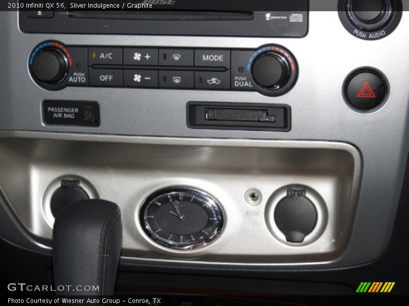 Silver Indulgence / Graphite 2010 Infiniti QX 56