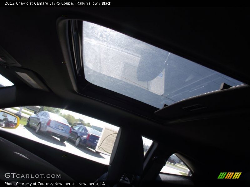 Rally Yellow / Black 2013 Chevrolet Camaro LT/RS Coupe