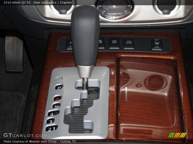 Silver Indulgence / Graphite 2010 Infiniti QX 56