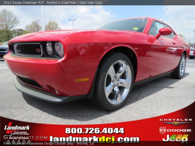 Redline 3-Coat Pearl / Dark Slate Gray 2013 Dodge Challenger R/T
