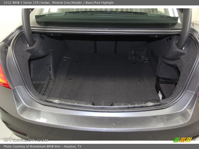  2012 3 Series 335i Sedan Trunk