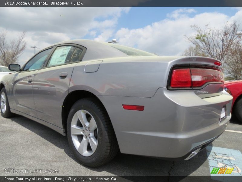 Billet Silver / Black 2013 Dodge Charger SE