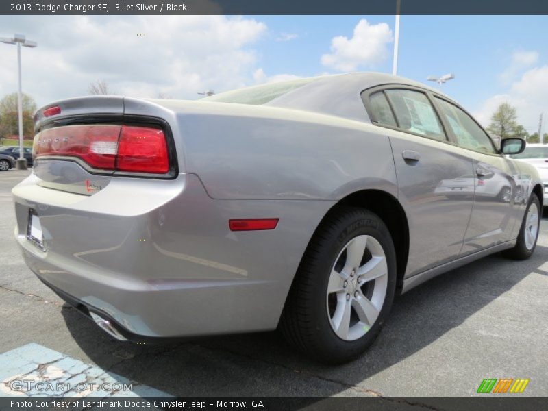 Billet Silver / Black 2013 Dodge Charger SE