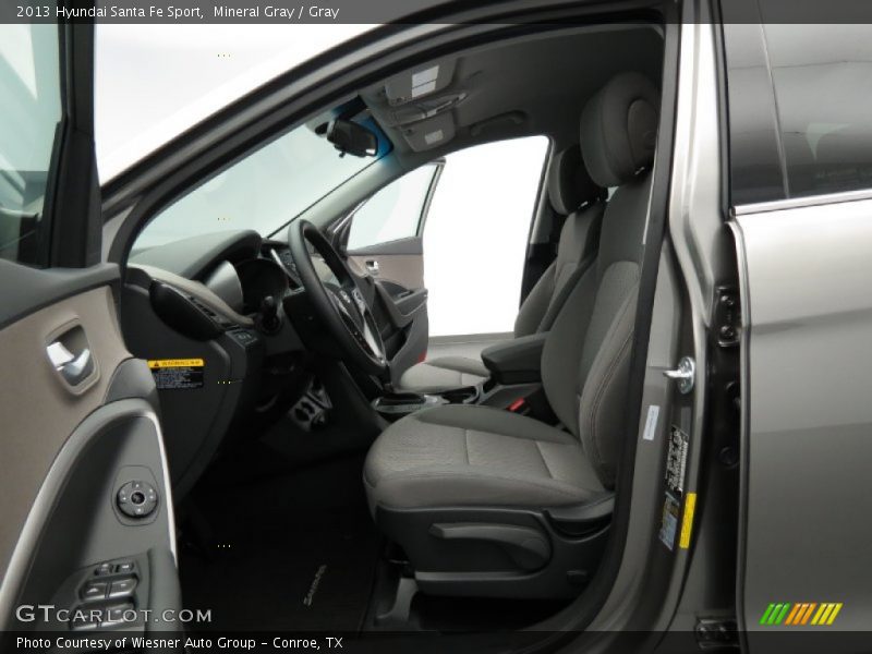 Mineral Gray / Gray 2013 Hyundai Santa Fe Sport