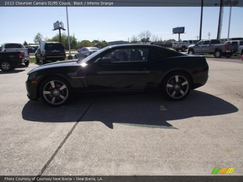Black / Inferno Orange 2013 Chevrolet Camaro SS/RS Coupe