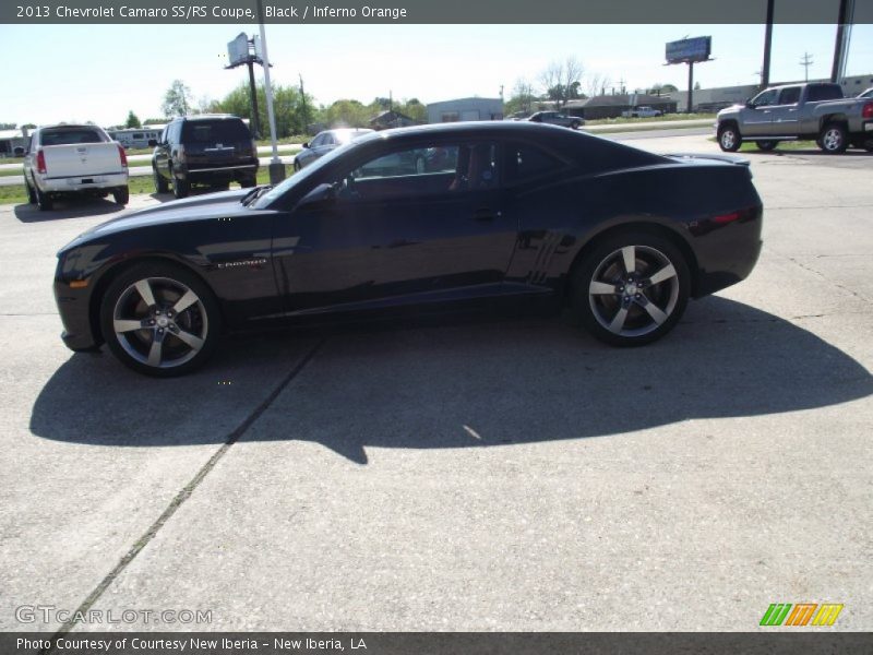 Black / Inferno Orange 2013 Chevrolet Camaro SS/RS Coupe