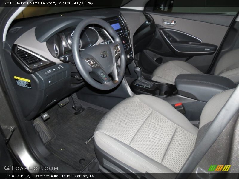 Mineral Gray / Gray 2013 Hyundai Santa Fe Sport