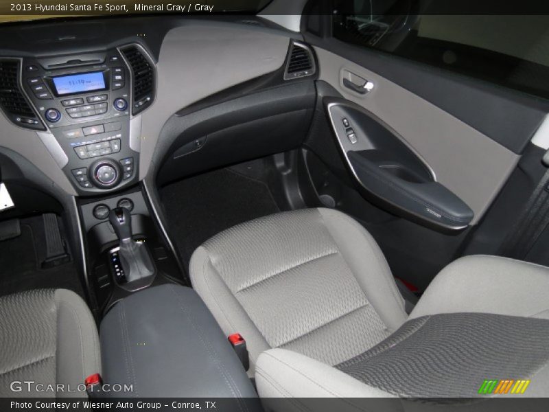 Mineral Gray / Gray 2013 Hyundai Santa Fe Sport