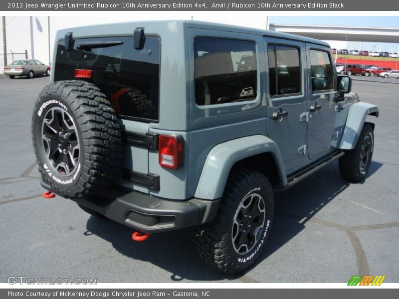  2013 Wrangler Unlimited Rubicon 10th Anniversary Edition 4x4 Anvil