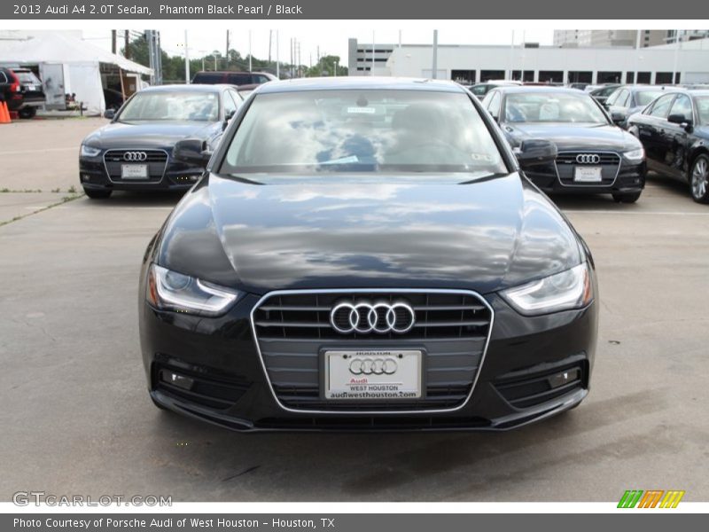 Phantom Black Pearl / Black 2013 Audi A4 2.0T Sedan