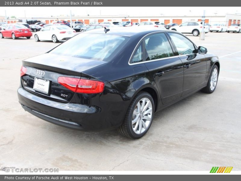 Phantom Black Pearl / Black 2013 Audi A4 2.0T Sedan