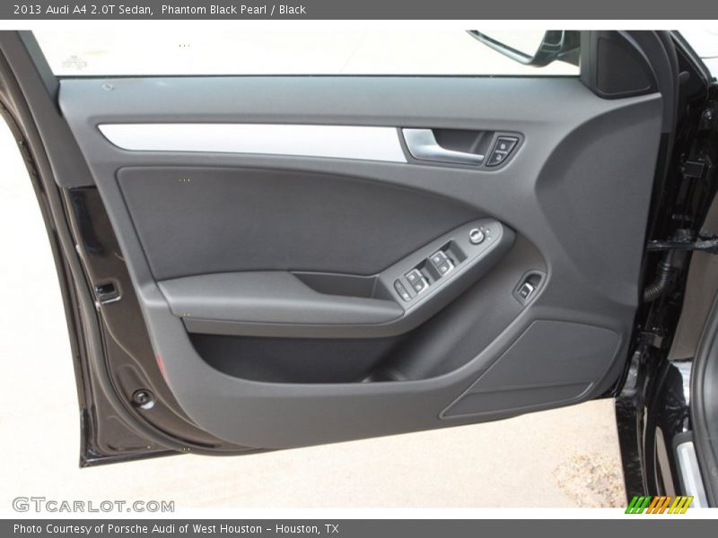 Phantom Black Pearl / Black 2013 Audi A4 2.0T Sedan