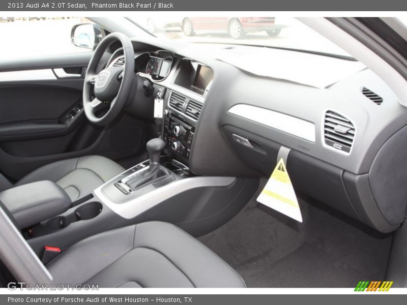 Phantom Black Pearl / Black 2013 Audi A4 2.0T Sedan