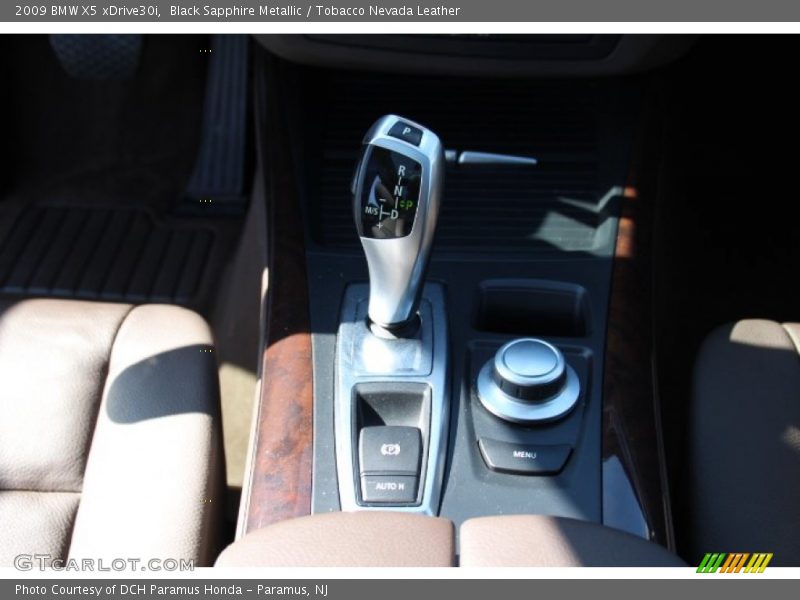 Black Sapphire Metallic / Tobacco Nevada Leather 2009 BMW X5 xDrive30i
