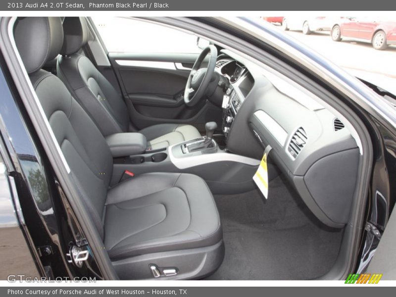 Phantom Black Pearl / Black 2013 Audi A4 2.0T Sedan