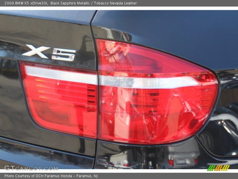 Black Sapphire Metallic / Tobacco Nevada Leather 2009 BMW X5 xDrive30i