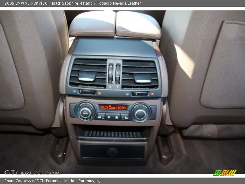 Black Sapphire Metallic / Tobacco Nevada Leather 2009 BMW X5 xDrive30i