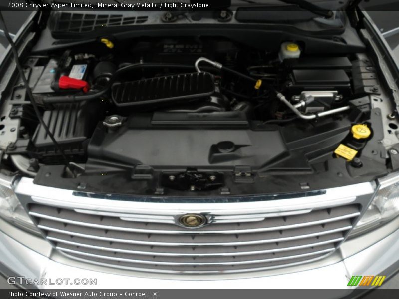 Mineral Gray Metallic / Light Graystone 2008 Chrysler Aspen Limited