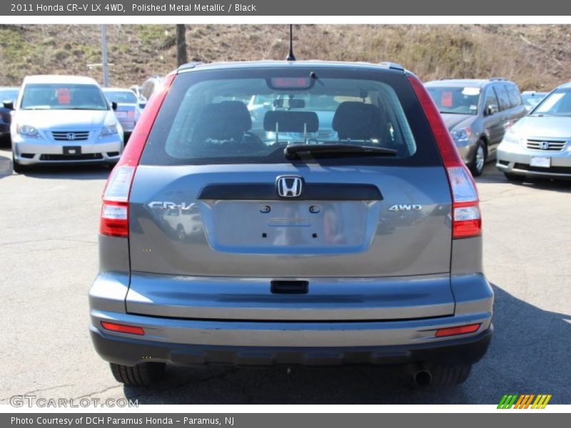 Polished Metal Metallic / Black 2011 Honda CR-V LX 4WD