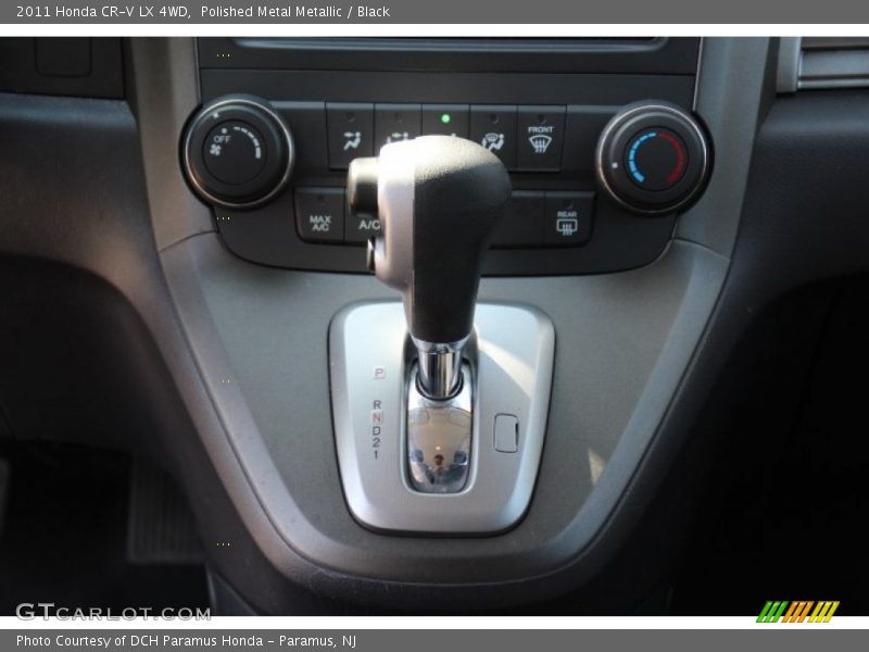 Polished Metal Metallic / Black 2011 Honda CR-V LX 4WD
