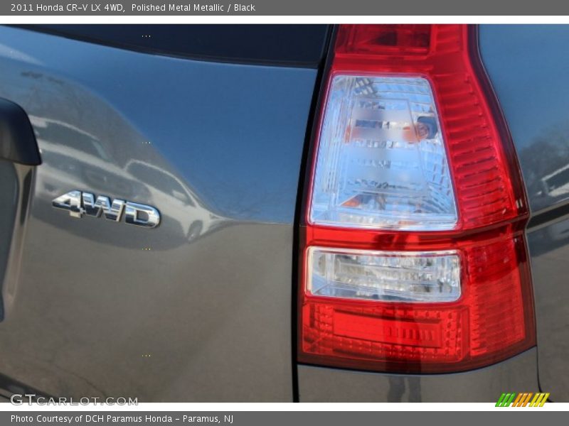 Polished Metal Metallic / Black 2011 Honda CR-V LX 4WD