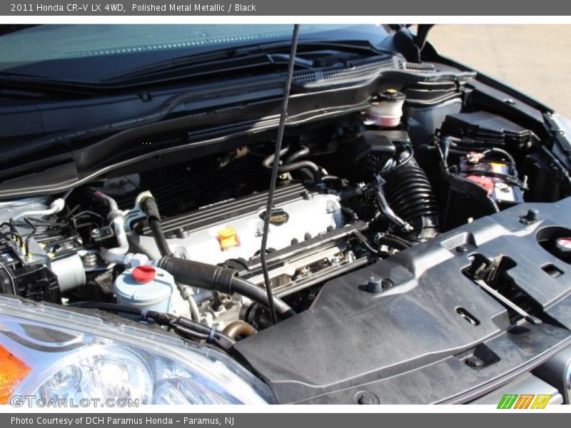 Polished Metal Metallic / Black 2011 Honda CR-V LX 4WD