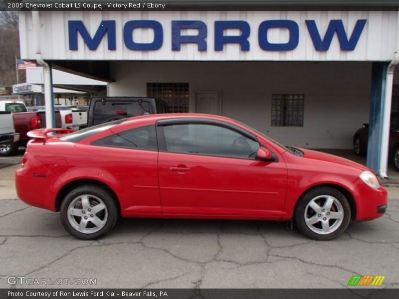 Victory Red / Ebony 2005 Chevrolet Cobalt LS Coupe