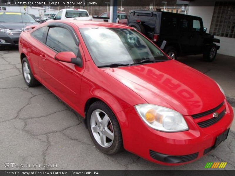 Victory Red / Ebony 2005 Chevrolet Cobalt LS Coupe