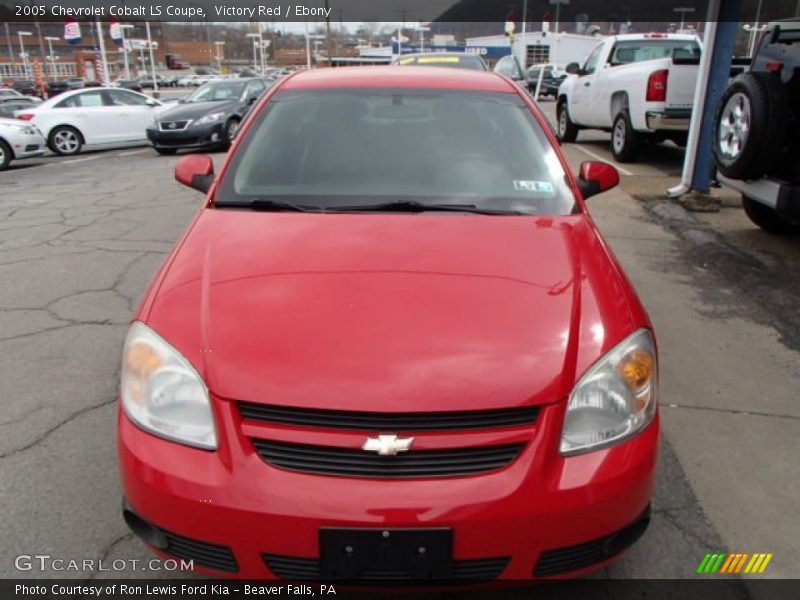 Victory Red / Ebony 2005 Chevrolet Cobalt LS Coupe