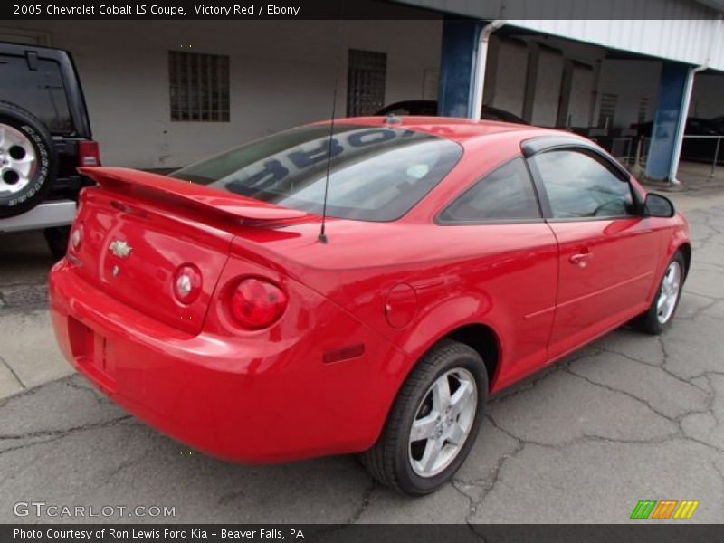 Victory Red / Ebony 2005 Chevrolet Cobalt LS Coupe
