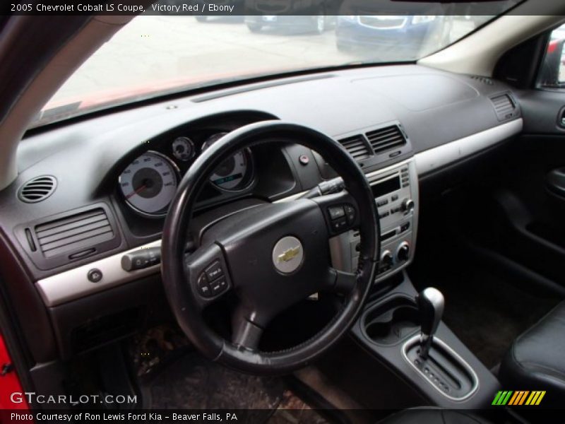 Victory Red / Ebony 2005 Chevrolet Cobalt LS Coupe