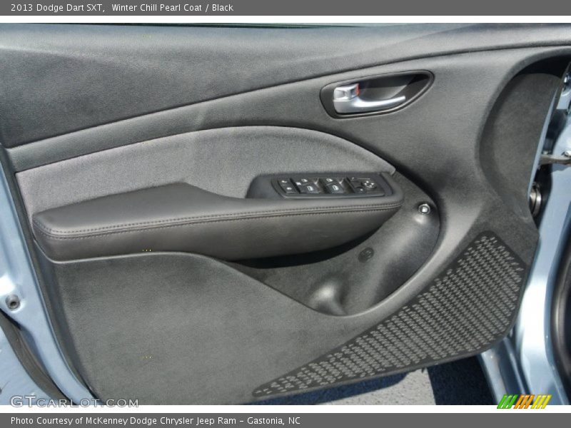 Winter Chill Pearl Coat / Black 2013 Dodge Dart SXT